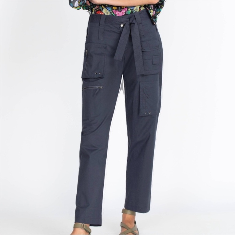 NWT Johnny Was Pete & Greta Tyla Belted Cargo Pants. Size:0 Excellent Condition